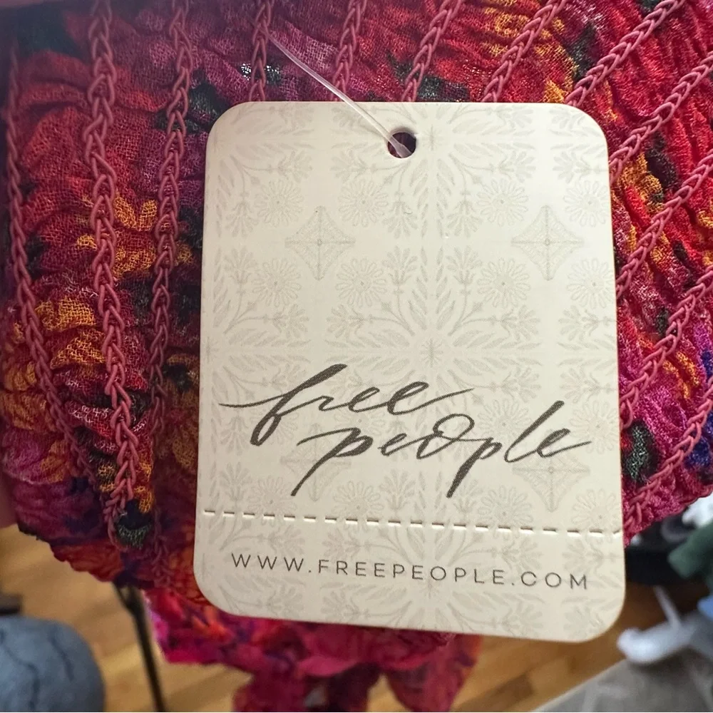 NWT Free People Back on Top Cropped Top